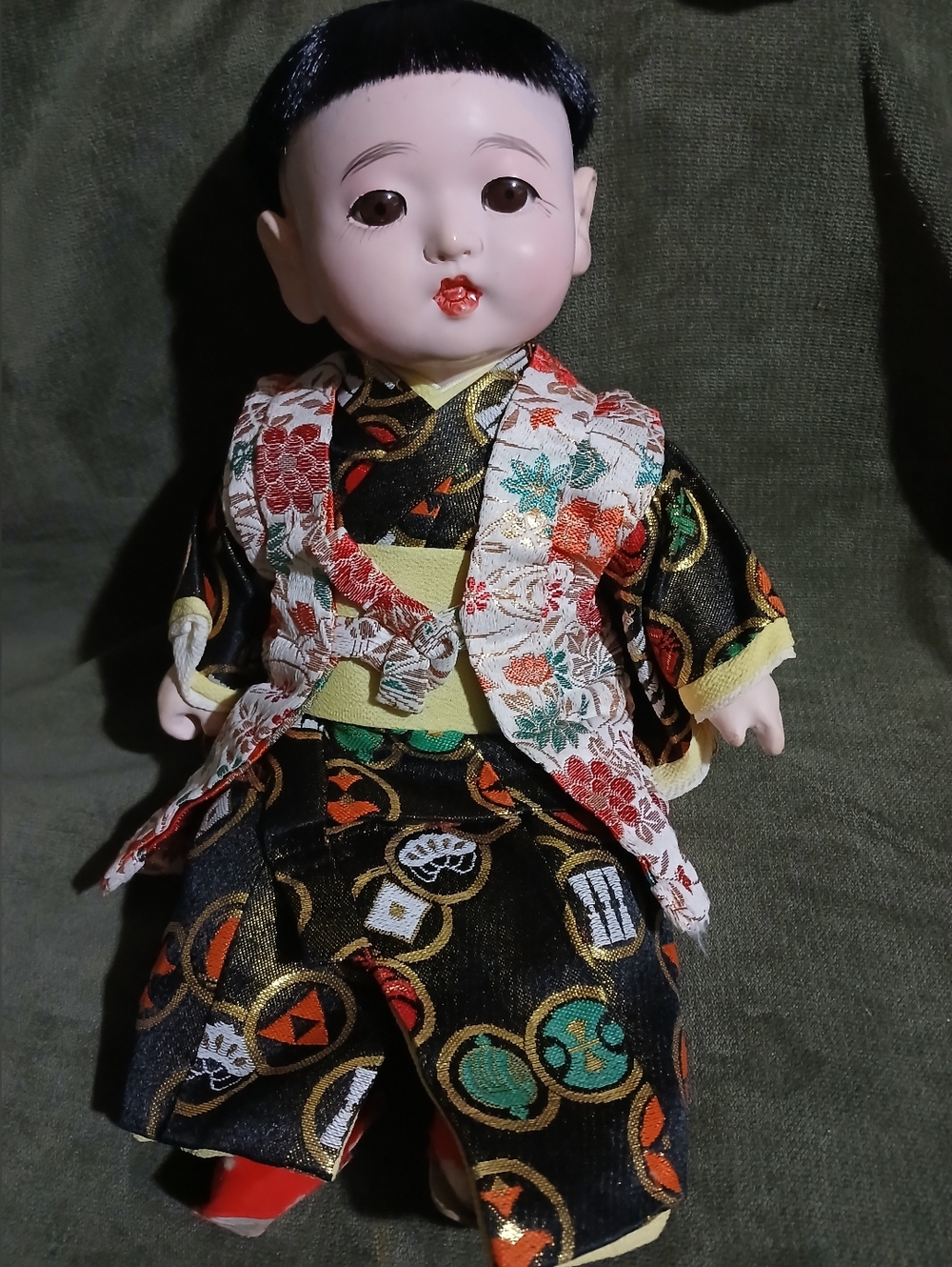Japanese Ichimatsu Comp Goufu Vintage Doll 13 Inch